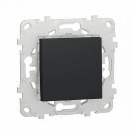 Изображение продукта Переключатель двухклавишный Schneider Electric Unica New 